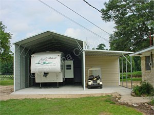 Boxed Eave Style with Sides Closed